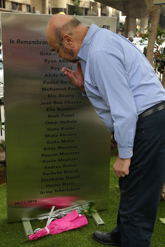 World Day of Remembrance for Road Traffic Victims Beirut, November 20, 2016 Road Traffic Victims Remembrance Garden